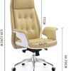 ZXFYHD Desk Chair,Office Chair Leather Conference Computer Chair, Ergonomic Desk Chair, Liftable Reclining Home Chair