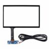 VSDISPLAY 10.1" Capacitive Touch Panel VS101TC01-C1 Compatible With 10.1 inch 1024x600 1366X768 16:9 LCD Screen, Support 10 points Muti-Touch
