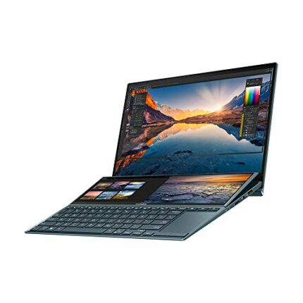 ASUS DualScreen ZenBook Duo UX482EG 14 inch Full HD 400nits Laptop (Intel i7-1165G7, Nvidia MX450 Graphics, 32GB RAM, 1TB SSD, Backlit Keyboard,