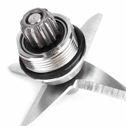 Crisis Stainless Steel Blender Blade, 4-Blades Blender Blade Assembly Blender Parts Kitchen Supplies, for Vitamix 1195 58625 15504 58805 15652 15