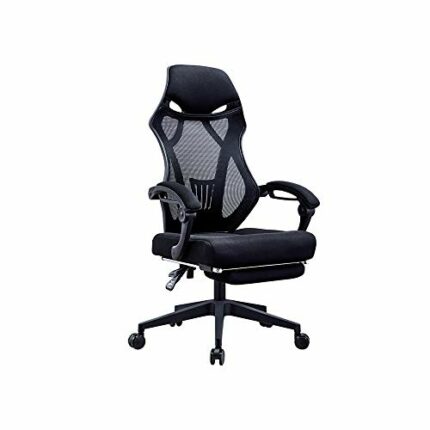 BZLSFHZ Home Computer Chair, Comfortable Office Chair, Reclining Game Chair, Ergonomic Swivel Chair Computer Gaming Chair