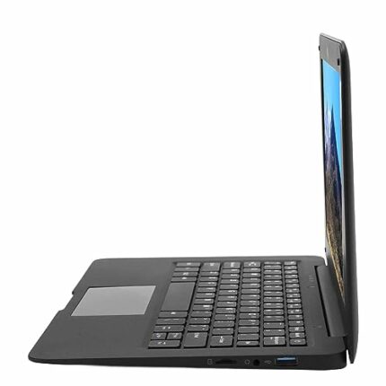 Airshi Student Laptop, 10.1 Inch 2.4GHz CPU Laptop for Family (UK Plug 6G+64G)