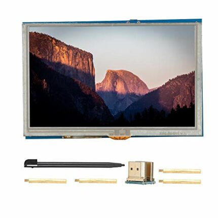 Vbestlife Touch Screen for Raspberry Pi, 5 Inch 800x480 HDMI LCD HD Display Monitor for Raspberry Pi3 Pi2/B+