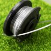 4Pcs Lawn Mower Spool and Line Replacement F016800569 Compatible with EasyGrassCut 23/26/18/18-230/18-260/18-26 Spool Lines