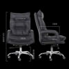 ZXFYHD Desk Chair,Office Chair Extra Padded, Swivel Lazy Pu Leather Exclusive Home Computer Lounge Chair Gaming Recliner Design