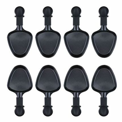 Kosmosta Non-Stick Coated Mini Grill Cheese Pan Melting Accessories for Raclettes Replacement Trays Raclette Dishes Mini raclette Pans, Triangle