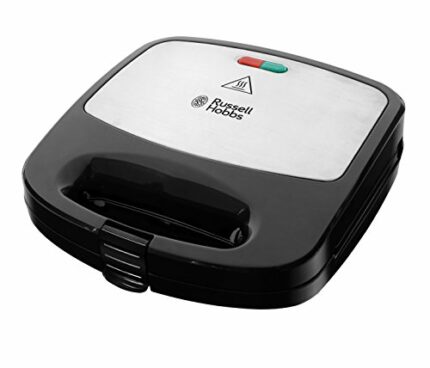 Russell Hobbs 4008496937660 RU-24540 3-in-1 Sandwich/Panini and Waffle Maker, 760 W, Black
