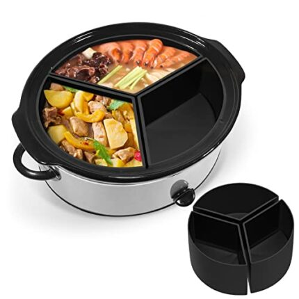 Kitchen Accessories Slow Cooker Liner - Fit for Morphy Richards, CrockPot, Daewoo, Tower 6L - 8L Slow Cookers, Food Grade Silicone Liners (3 Comp