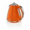 Swan SK19020BLN Retro Jug Kettle, Fast Boil, Easy Pour, 360 Degree Base, 1.5L, 3KW, Blue
