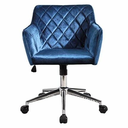 WALNUT Office chair-Creative ChairComfortable High Rebound Sponge PadErgonomic BackrestFixed Armrest Suitable for Bedroom Study