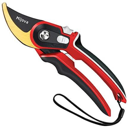 Garden Shears, Pruning Shears for Gardening Heavy Duty with Rust Proof Stainless Steel Blades, Best Bypass Pruner Scissors, secateurs - Professio