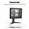 A sixx Display, PC monitor, 1080P 7 inch for HDMI/VGA/AV input with support(British regulatory)