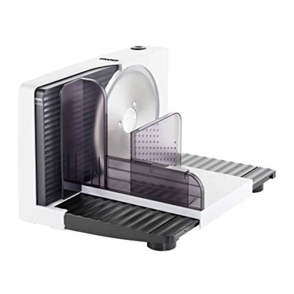 Unold Curve White Meat and Food Slicer 78860 - Folds for Storage - 100W Electric - 17cm Blade