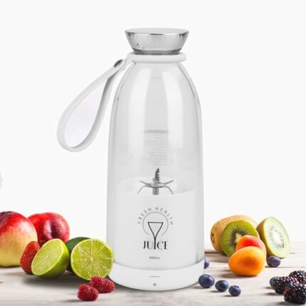 Lydonberg 500ML/17.6OZ Portable-Blender, Mini-Blender Personal-Blender USB Rechargeable Mini-Mixer, Fruit Juice-Blender Smoothie-Maker, Smoothies