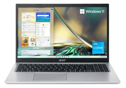 Acer Aspire 5 A515-56-347N Slim Laptop - 15.6" Full HD IPS Display - 11th Gen Intel i3-1115G4 Dual Core Processor - 8GB DDR4 - 128GB NVMe SSD - W