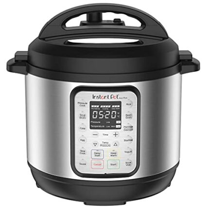 Instant Pot 9-in-1 Duo Plus 5.7L Electric Pressure Cooker. 15 Smart Programmes, Pressure Cooker, Rice Cooker, Slow Cooker, Steamer, Sauté Pan, So