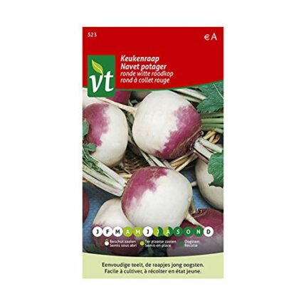 Garden Turnip De Milan Seeds - 6 g - Seeds: 500