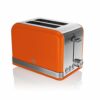 Swan ST19010BLN Retro 2-Slice Toaster with Defost/Reheat/Cancle Functions, Cord Storage, 815W, Retro Blue