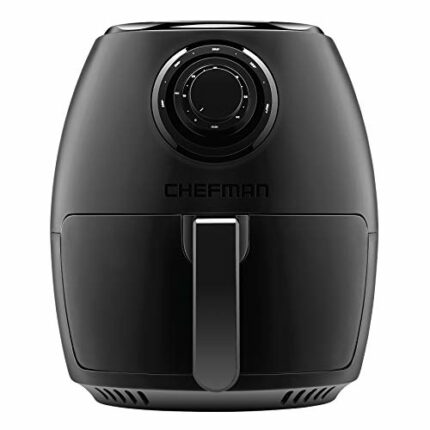 Chefman TurboFry 3.5 Litre Air Fryer Oven w/ Dishwasher-safe Basket and Dual-control Temperature, 60-minute Timer & 15-cup Capacity, BPA-free, Ma