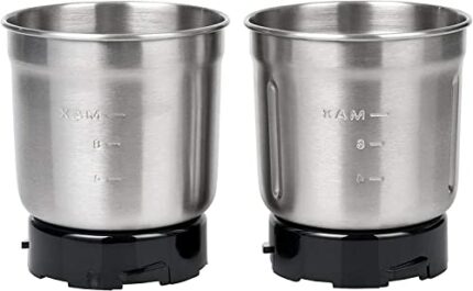 Removable Stainless Steel Bowls for Spice Grinder Coffee Grinder