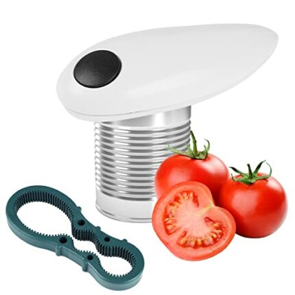 Electric Automatic Can/Tin Opener with One Touch Switch, Hand Free Can Opener,Kitchen Can Opener for Kitchen,Chefs, Restaurant, Women, Arthritis