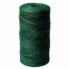 2 Rolls Green Hemp Garden Twine, Garden String Christmas Twine ​Natural Jute String for Gardening, Arts & Crafts, Total 200m/656ft