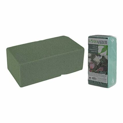 Pro Garden 90338 Foam for Flower Centres, 200 x 100 x 75 mm, Multicoloured, Multi-Coloured
