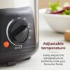 Tower T17069 Kitchen 0.9L Deep Fat Fryer, 840W, Stainless Steel