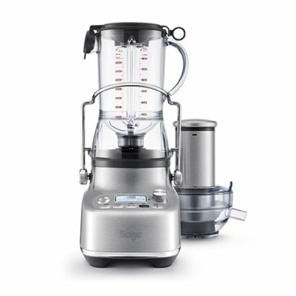 Sage The 3X Bluicer Pro, Juicer and Blender, Brushed Stainless Steel, SJB815BSS