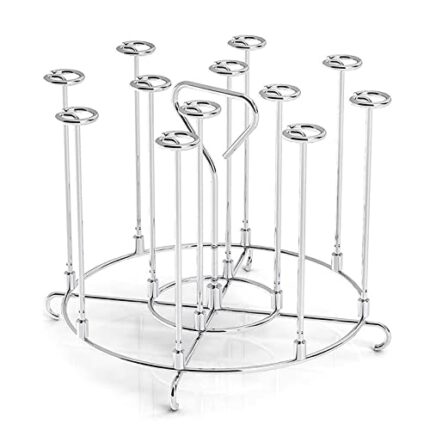 Skewer Stand, Vertical Skewers Holder, Air Fryer Skewer Stand, Skewers Rack, Air Fryer Accessories Grill, Stainless Steel for Kitchen Cooking BBQ