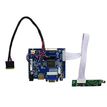 HDMI+VGA+2AV Input LCD Controller Board For B101AW03 CLAA101WB03 10.1" 1024x600 40Pins LCD Panel