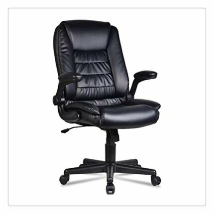 XIAOJUN PU Leather Boss Office Chair 360 Degree Rotating Adjustable Swivel Chairs Executive Ergonomic Computer Chair Office Furniture