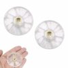 2Pcs Gear Replacement Plastic Top Base Gear,Top Base Plastic Gear Replacement Parts,Juicer Blender Part Replacement Spare Part Blender Coupler fo