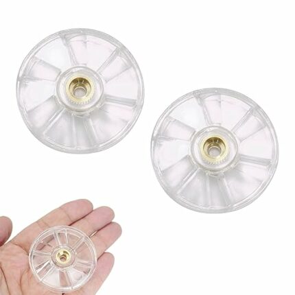 2Pcs Gear Replacement Plastic Top Base Gear,Top Base Plastic Gear Replacement Parts,Juicer Blender Part Replacement Spare Part Blender Coupler fo