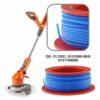 2PCS Spool Line FLY031 5131060-90/6 Compatible with Flymo ET21 Mini Trim Mini Trim ST Strimmer Trimmer 10m Wire Length 1.5mm Wire Diameter