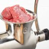 TreSpade TC-8 INOX No.8 Manual Meat Grinder Mincer (Silver) All Stainless Steel with 6mm Plate