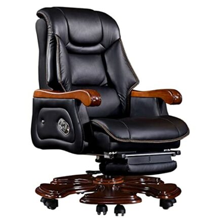 YT.JYUERI Relax Comfortably Safe Home Office Chair Massage Desk Chair Ergonomic Computer Chair with Lumbar Support Headrest Armrest High Back Tas