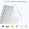 Vacuum Food Sealer Bags 15 x 20 cm, Gokilife Vacuum Sealer Bags for Food Saver, Heavy Duty, BPA Free, Seal a Meal, Embossed Pre-Cut Bags for Food