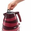 De'Longhi Avvolta Kettle, anti-scale filter, 1.7 Liters, 360° swivel base, KBAC3001.R, Red