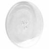 27.5 cm Microwave Glass Plate, Microwave Glass Turntable Plate Replacement with Heat Resistant Glove for Large Microwaves