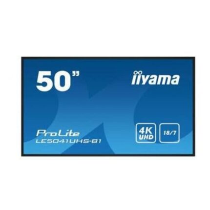 IIYAMA - PUBLIC DISPLAY LE5041UHS-B1 49.5IN VA 4K UHD 350CD 3HDMI VGA USB 18:7 LANDSCP