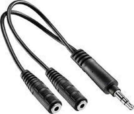 Plantronics Replacement Adapter Dual Analog to Pole Single