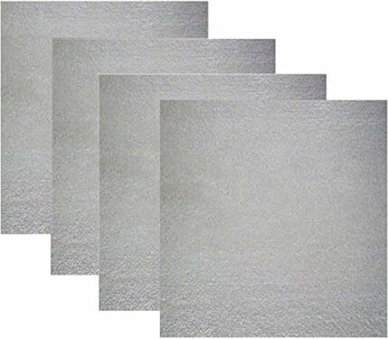 4 PCS Waveguide Covers, DesignerBox Universal Mica Wave Guide Cover Mica Plates Sheet Microwave Oven Repairing Part for All Microwave Oven or Oth