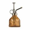 ZIUHEOA Plant Mister Glass Watering Spray Bottle 6.4" Tall Watering Can Retro High-Atomization Nozzle Sealed Leak-Proof,for Garden Plants Flower