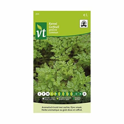 Organic Common Chervil Seeds - Sow Several Times Throughout The Season - 3 g - Seeds: 500