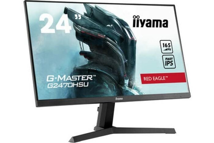 iiyama G-Master G2470HSU-B1 24 Inch Fast (FLC) IPS LCD, 165 Hz, 0.8 ms, FreeSync Premium, Full HD 1920 x 1080, 1 x HDMI, 1 x DisplayPort, 2 x USB