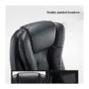 ZXFYHD Desk Chair,Office Chair Reception Chair Reclining Computer Chair, Leather Boss Chair, Home Office Chair Lift Swivel Chair Office Furniture
