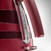 De'Longhi Avvolta Kettle, anti-scale filter, 1.7 Liters, 360° swivel base, KBAC3001.R, Red
