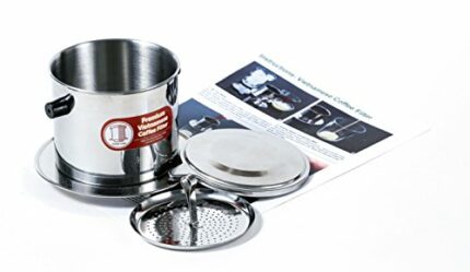 Thang Long Vietnamese Coffee Filter Set. Also known as a Vietnamese Coffee Maker or Press 8oz Gravity Insert (Medium, 1-Pack)
