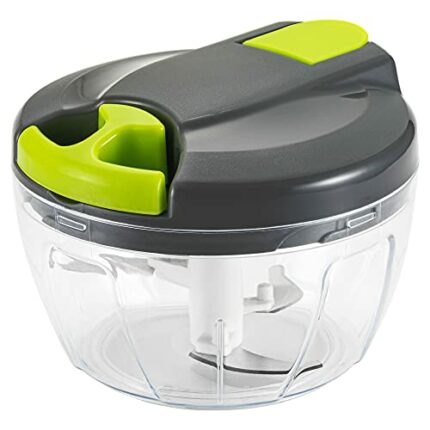 Sifenma Multi-Function Manual Food Chopper & Processors with Handle and Cover,Vegetable Chopper Shredder,Garlic Chopper,Suitable for Onions Garli